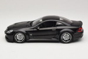 Mercedes SL65 AMG R230 Black Series Matt Black Minichamps 1:18 100038121 Metalas - nuotrauka 4 iš 8