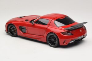 Mercedes SLS AMG C197 Black Series Raudonas Minichamps 1:18 110033022 Metalas - nuotrauka 7 iš 8