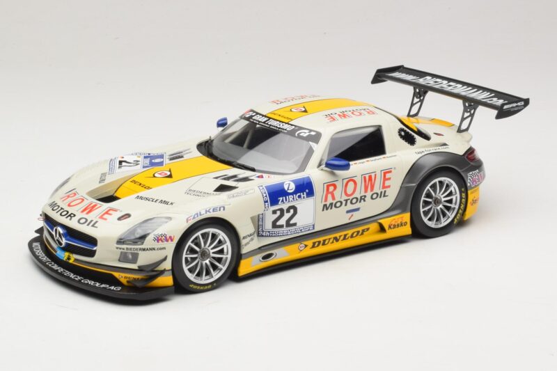 Mercedes SLS AMG GT3 #22 Graf / Jager Rowe Racing 24 Hours of Nurburgring 2013 Minichamps 1:18 Mercedes SLS AMG GT3 #22 Graf / Jager Rowe Racing 24 Hours of Nurburgring 2013 Minichamps 1:18 151133122 Metalas