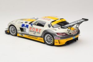 Mercedes SLS AMG GT3 #22 Graf / Jager Rowe Racing 24 Hours of Nurburgring 2013 Minichamps 1:18 151133122 Metalas - nuotrauka 5 iš 6