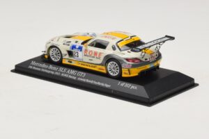 Mercedes SLS AMG GT3 #23 Rowe Racing Arnold / Roloff Nurburgring 24 Hours 2013 Minichamps 1:43 410133223 Metalas - nuotrauka 3 iš 4