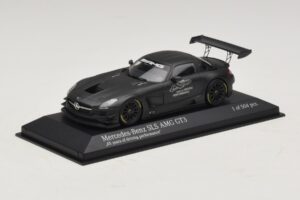 Mercedes SLS AMG GT3 45 Years of Driving Performance Juodas Minichamps 1:43 410133200 Metalas - nuotrauka 2 iš 4