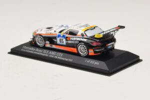 Mercedes SLS AMG GT3 #65 Hankook 24 Hours of Nurburgring 2012 Minichamps 1:43 437123265 Metalas - nuotrauka 3 iš 4