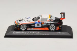Mercedes SLS AMG GT3 #66 Hankook C. Frankenhout / Simonsen 24 Hours of Nurburgring 2012 Minichamps 1:43 437123266 Metalas