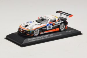 Mercedes SLS AMG GT3 #66 Hankook C. Frankenhout / Simonsen 24 Hours of Nurburgring 2012 Minichamps 1:43 437123266 Metalas - nuotrauka 2 iš 4