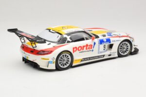 Mercedes SLS AMG GT3 #9 B. Schneider / J. Bleekemolen Black Falcon 24 Hours of Nurburgring Winner 2013 Minichamps 1:18 151133 - nuotrauka 2 iš 6