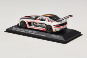 Mercedes SLS AMG GT3 All-Inkl.com #38 FIA GT1 World Championship 2012 Champions Minichamps 1:43 410123238 Metalas - nuotrauka 3 iš 4