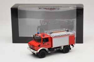 Mercedes Unimog 1300 L TLF 8/18 FF Oberammergau Minichamps 1:43 439033071 Metalas - nuotrauka 6 iš 6
