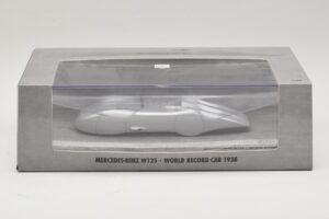 Mercedes W125 R. Caracciola World Record Car 1938 Minichamps 1:43 400383800 Metalas - nuotrauka 5 iš 5