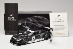 Nissan GT-R R35 Stealth Model Gran Turismo 5 AUTOart 1:18 81041 Metalas - nuotrauka 8 iš 9