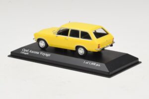 Opel Ascona A Voyage Geltonas Minichamps 1:43 400045811 Metalas - nuotrauka 3 iš 4