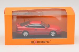 Opel Calibra Turbo 4x4 Raudonas Maxichamps 1:43 940045721 Metalas - nuotrauka 4 iš 4
