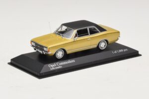 Opel Commodore A Auksinis Metalik Minichamps 1:43 430046165 Metalas - nuotrauka 2 iš 4