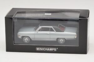 Opel Diplomat A V8 Coupe Sidabrinis Minichamps 1:43 400048020 Metalas - nuotrauka 4 iš 4