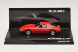 Opel Experimental GT Raudonas Minichamps 1:43 437045020 Metalas