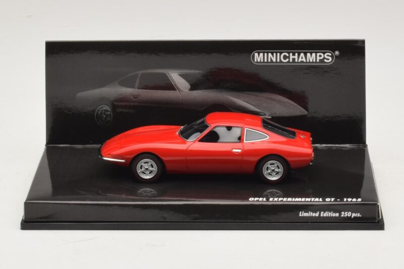 Opel Experimental GT Raudonas Minichamps 1:43 437045020 Metalas
