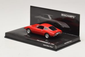 Opel Experimental GT Raudonas Minichamps 1:43 437045020 Metalas - nuotrauka 3 iš 4