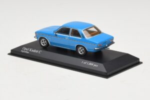 Opel Kadett C Mėlynas Minichamps 1:43 400048101 Metalas - nuotrauka 3 iš 4