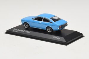Opel Kadett C Coupe Mėlynas Minichamps 1:43 430045628 Metalas - nuotrauka 3 iš 4