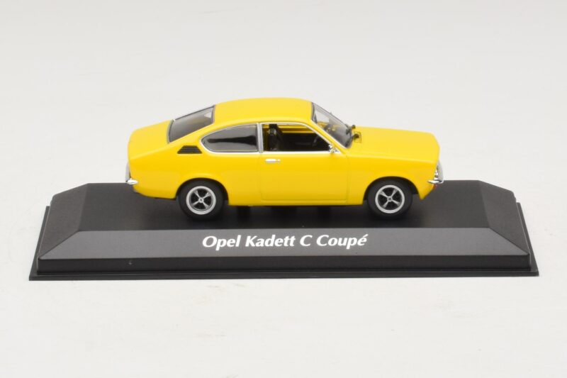 Opel Kadett C Coupe Geltonas Maxichamps 1:43 940045620 Metalas