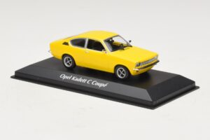 Opel Kadett C Coupe Geltonas Maxichamps 1:43 940045620 Metalas - nuotrauka 3 iš 4