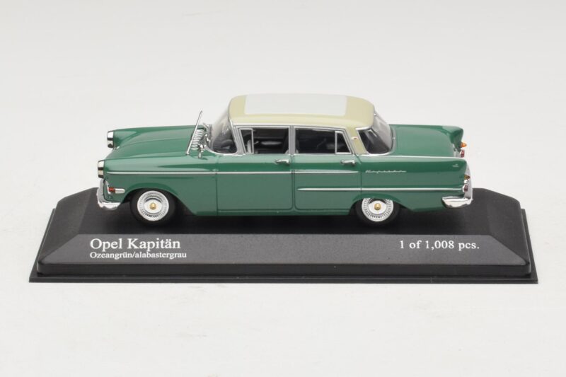 Opel Kapitan A Žalias Minichamps 1:43 400048001 Metalas