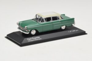 Opel Kapitan A Žalias Minichamps 1:43 400048001 Metalas - nuotrauka 2 iš 4