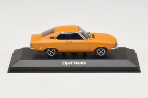 Opel Manta A Oranžinis Maxichamps 1:43 940045500 Metalas