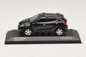 Opel Mokka Juodas Metalik Minichamps 1:43 410042101 Metalas