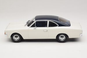 Opel Rekord C Kupė Baltas Mėlynas Minichamps 1:18 107047021 Derva - nuotrauka 3 iš 6