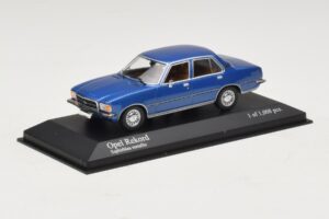 Opel Rekord D Mėlynas Metalizuotas Minichamps 1:43 400044002 Metalas - nuotrauka 2 iš 4
