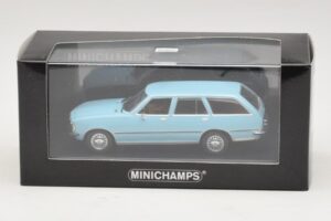Opel Rekord D Caravan Šviesiai Mėlynas Minichamps 1:43 400044014 Metalas - nuotrauka 4 iš 4