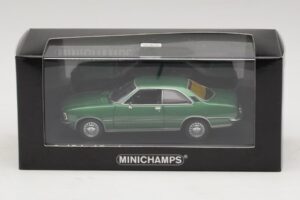 Opel Rekord D Kupė Žalias Metalizuotas Minichamps 1:43 400044022 Metalas - nuotrauka 4 iš 4