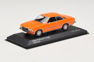 Opel Rekord D Kupė Oranžinis Minichamps 1:43 400044024 Metalas - nuotrauka 2 iš 4