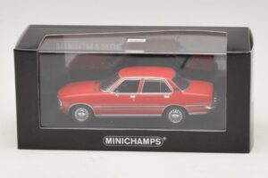 Opel Rekord D Raudonas Minichamps 1:43 400044004 Metalas - nuotrauka 4 iš 4