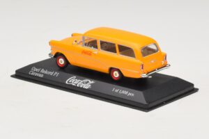 Opel Rekord P1 Caravan Coca-Cola Minichamps 1:43 430043270 Metalas - nuotrauka 3 iš 4