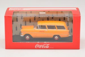 Opel Rekord P1 Caravan Coca-Cola Minichamps 1:43 430043270 Metalas - nuotrauka 4 iš 4