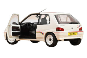 Peugeot 106 Rallye 1.3 Baltas Norev 1:18 184920 Metalas - nuotrauka 2 iš 3