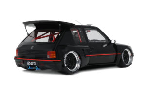 Peugeot 205 Khyzyl Saleem Juodas Otto 1:18 OT1257 Derva - nuotrauka 2 iš 5
