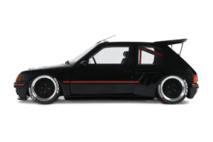 Peugeot 205 Khyzyl Saleem Juodas Otto 1:18 OT1257 Derva - nuotrauka 3 iš 5