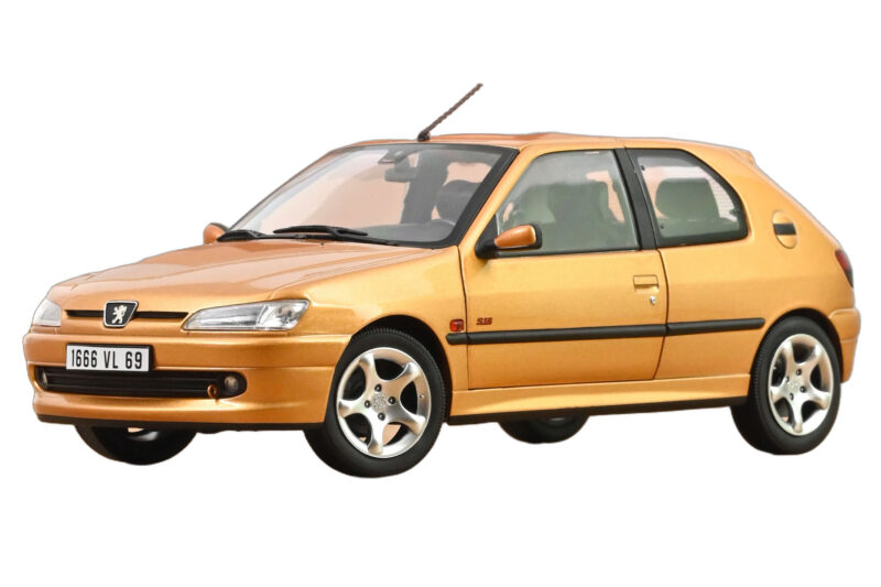 Peugeot 306 S16 Blaze Yellow Norev 1:18 Peugeot 306 S16 Blaze Yellow Norev 1:18 184940 Metalas