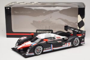 Peugeot 908 HDi FAP LMP1 #7 M. Gene / N. Minassian / J. Villeneuve 24 Hours of Le Mans 2007 Minichamps 1:18 150071207 Metalas - nuotrauka 6 iš 6