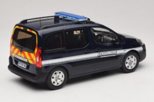 Peugeot Partner Gendarmerie Tamsiai Mėlynas Norev 1:18 184890 Metalas - nuotrauka 2 iš 6