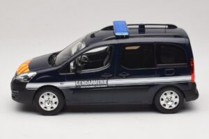 Peugeot Partner Gendarmerie Tamsiai Mėlynas Norev 1:18 184890 Metalas - nuotrauka 3 iš 6