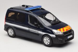 Peugeot Partner Gendarmerie Tamsiai Mėlynas Norev 1:18 184890 Metalas - nuotrauka 4 iš 6