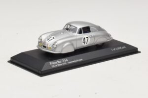 Porsche 356 #47 Sauerwein / Brunet 24 Hours of Le Mans 1951 Minichamps 1:43 400516747 Metalas - nuotrauka 2 iš 4