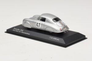 Porsche 356 #47 Sauerwein / Brunet 24 Hours of Le Mans 1951 Minichamps 1:43 400516747 Metalas - nuotrauka 3 iš 4
