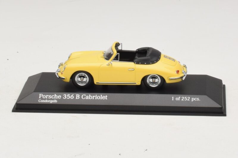 Porsche 356 B Kabrioletas Geltonas Minichamps 1:43 Porsche 356 B Kabrioletas Geltonas Minichamps 1:43 400064334 Metalas