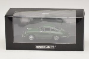 Porsche 356C Tamsiai Žalia Minichamps 1:43 430062329 Metalas - nuotrauka 4 iš 4