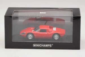 Porsche 904 GTS Raudonas Minichamps 1:43 400065722 Metalas - nuotrauka 4 iš 4